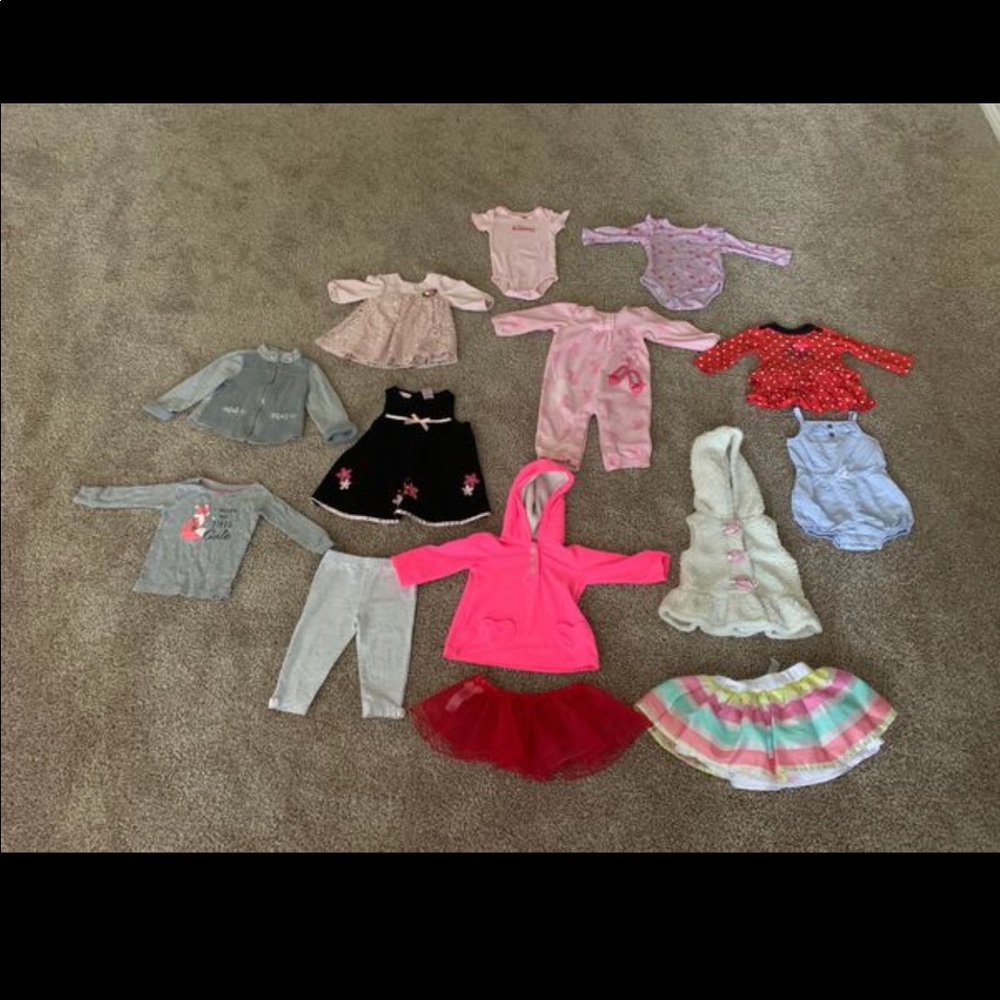 Baby clothes size 12 months.